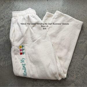 Yellow The Label Sweats